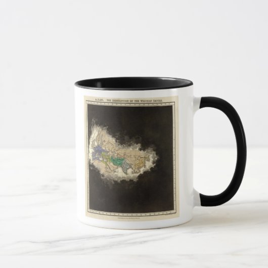 Die Auflösung des Western Empire 476 AD Tasse (Rechts)