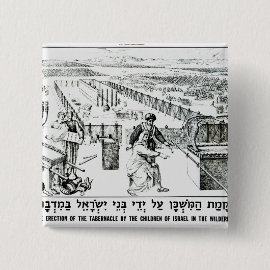 Die Aufrichtung des Tabernacle Button (Vorderseite)