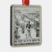 Die Aufrichtung des Tabernacle Ornament Aus Metall (Rechts)