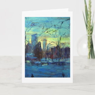 Die Aufsicht Feiertagskarte