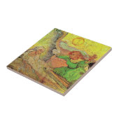 Die Aufstachelung von Lazarus durch Vincent van Go Fliese (Seite)