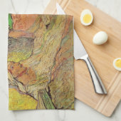 Die Aufstachelung von Lazarus durch Vincent van Go Geschirrtuch (Viertel Falte)