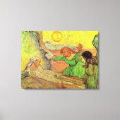 Die Aufstachelung von Lazarus durch Vincent van Go Leinwanddruck (Vorderseite)