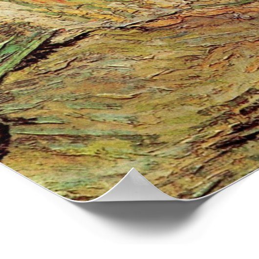 Die Aufstachelung von Lazarus durch Vincent van Go Poster (Ecke)