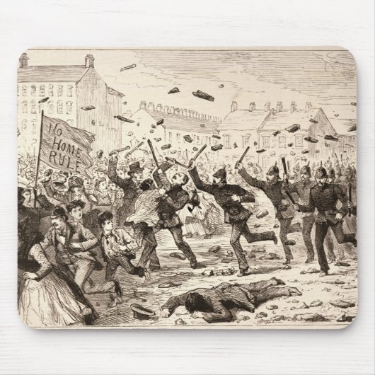 Die Aufstände in Belfast Mousepad (Vorne)
