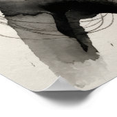 Die aufsteigende Wandkunst des Rauchgeistes Poster (Ecke)