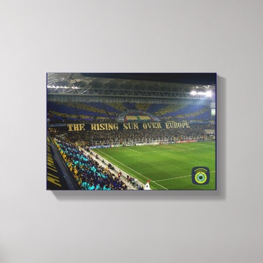 Die aufstrebende Sonne über Europa - Choreografie Leinwanddruck (Vorderseite)