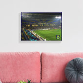 Die aufstrebende Sonne über Europa - Choreografie Leinwanddruck (Insitu (Wohnzimmer))