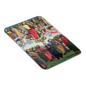 Die Aufszension Christi, 1495-98 (Öl auf Tafel) Magnet (Rechte Seite)