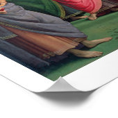 Die Aufszension Christi, 1495-98 (Öl auf Tafel) Poster (Ecke)