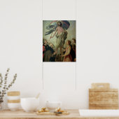 Die Aufszension Christi, 1595 (Öl auf Tafel) Poster (Küche)