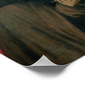 Die Aufszension Christi, 1595 (Öl auf Tafel) Poster (Ecke)