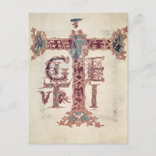 Die Aufszension Christi 2 Postkarte (Vorderseite)