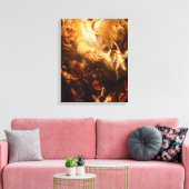 Die Aufszension Christi Leinwanddruck (Insitu (Wohnzimmer))