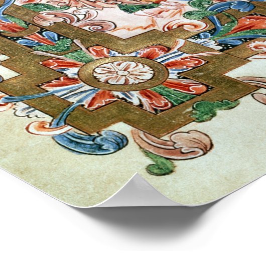 Die Aufszension Christi Poster (Ecke)