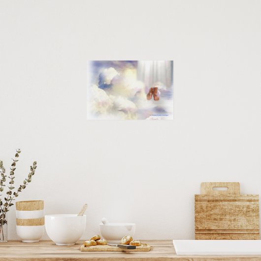 Die Aufszension Christi Poster (Küche)