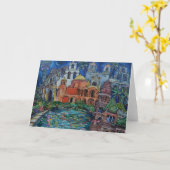 Die Auftrag-San- Antoniogruß-Karte Karte (Gelbe Blume)