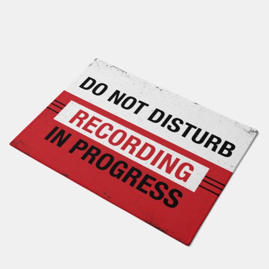 Die Aufzeichnung im Door-Matte nicht stören Fußmatte (Schrägansicht)