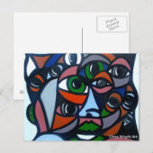 Die Augen 2012 Postkarte (Vorne/Hinten)