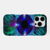 Die Augen Abstrakte Kunst iPhone Hülle (Rückseite (Horizontal))