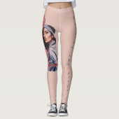 Die Augen auf den Preis Leggings (Vorderseite)