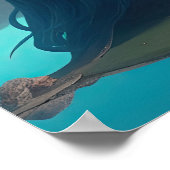 Die Augen beobachten dich Poster (Ecke)