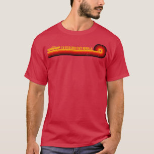 Die Augen Chico lügen nie Retro-Streifen Lustig T-Shirt