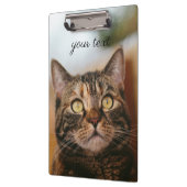 Die Augen der Katze Klemmbrett (Links)