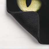 Die Augen der Katze Mousepad (Ecke)
