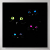 Die Augen der Katze Poster (Vorne)