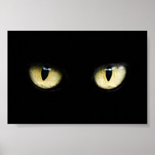 Die Augen der Katze Poster