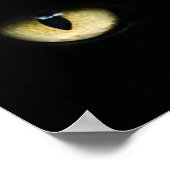 Die Augen der Katze Poster (Ecke)