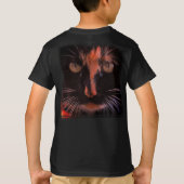 Die Augen der Katze T-Shirt (Rückseite)