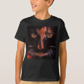 Die Augen der Katze T-Shirt (Vorderseite)