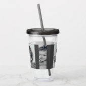 Die Augen der Keke Acryl-Trommel Acryltrinkbecher (Links)