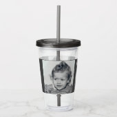 Die Augen der Keke Acryl-Trommel Acryltrinkbecher (Vorderseite)