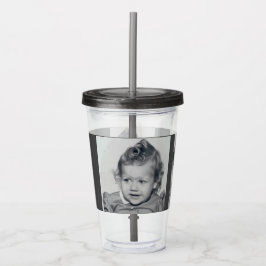 Die Augen der Keke Acryl-Trommel Acryltrinkbecher