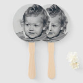 Die Augen der Keke Bildfans Fächer (Vorne und Hinten)