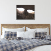 Die Augen der Kunst der Gottesmauer Leinwanddruck (Insitu (Schlafzimmer))