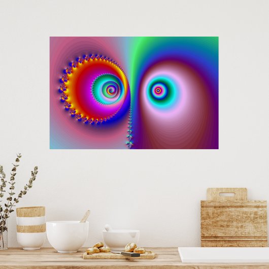 Die Augen der Mesmerisierten Poster (Küche)