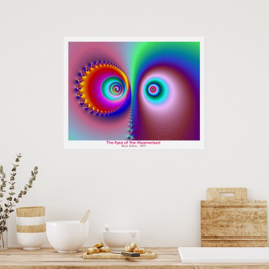 Die Augen der Mesmerisierten Poster (Küche)