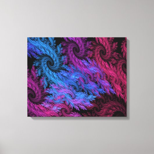 Die Augen der Storms Canvas Print Leinwanddruck (Vorderseite)