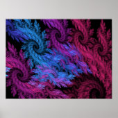 Die Augen der SturmPrint Poster (Vorne)