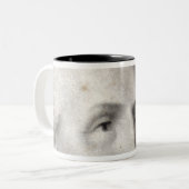 Die Augen der Tasse George Washington (Vorderseite Links)