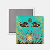 DIE AUGEN DER ZEIT MAGNET (Vorderseite/Rückseite)