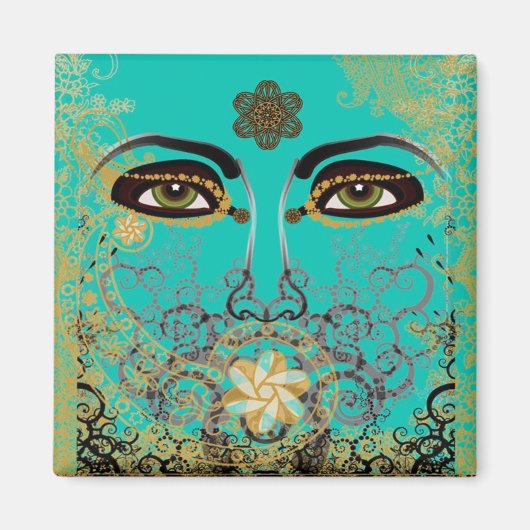 DIE AUGEN DER ZEIT MAGNET (Vorne)