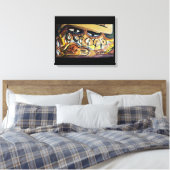 Die Augen des Cemi Leinwanddruck (Insitu (Schlafzimmer))