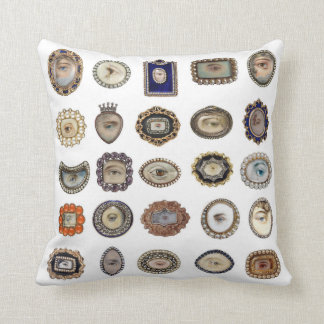 Die Augen des romantischen Liebhabers, Kissen