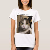 "Die Augen, die sprechen" T-Shirt (Vorderseite)