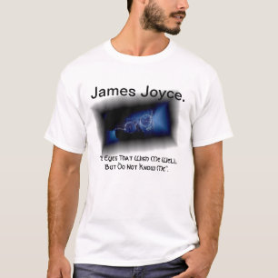 "Die Augen, die" Zitat-T-Shirt James Joyce sehen. T-Shirt